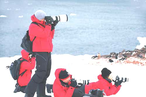 Photography pack list for Antarctica
