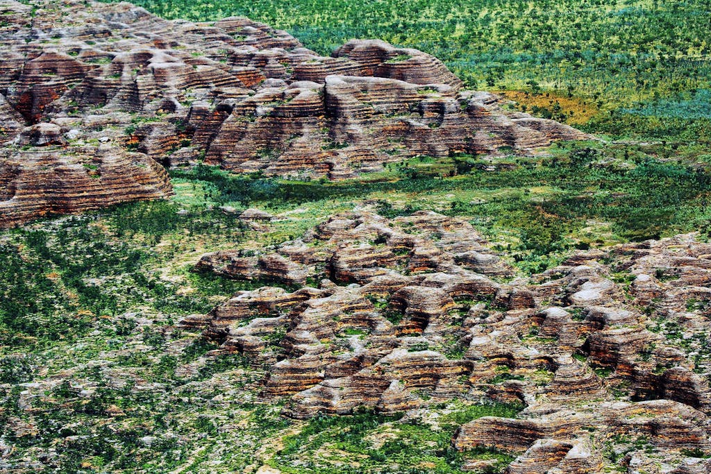 Hiking the Bungle Bungle range is like exploring an alien landscape.
