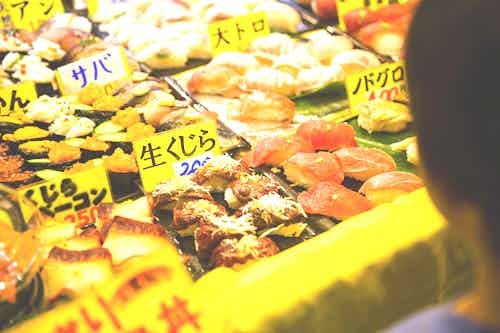 Sushi in Tokyo, Japan