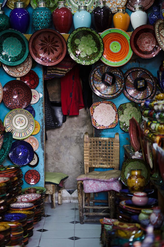 sustainable souvenirs in Marrakesh, Morocco