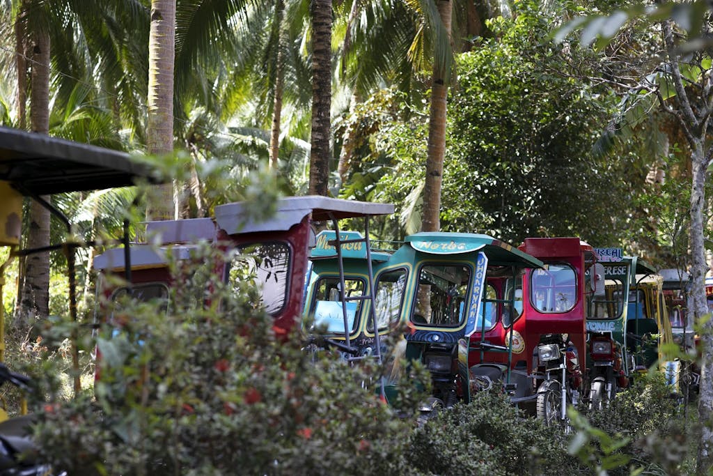 rickshaws in the Philippines