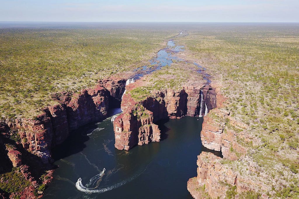 Getting to King George Falls is half the fun.