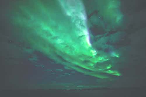 Northern Lights, Aurora Borealis, Silver Cloud, 1820, Canada and New England
