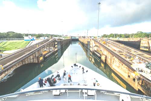 Silversea Panama Canal Crossing
