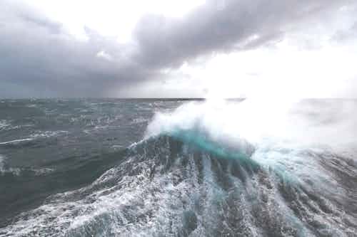 Drake Passage wave height