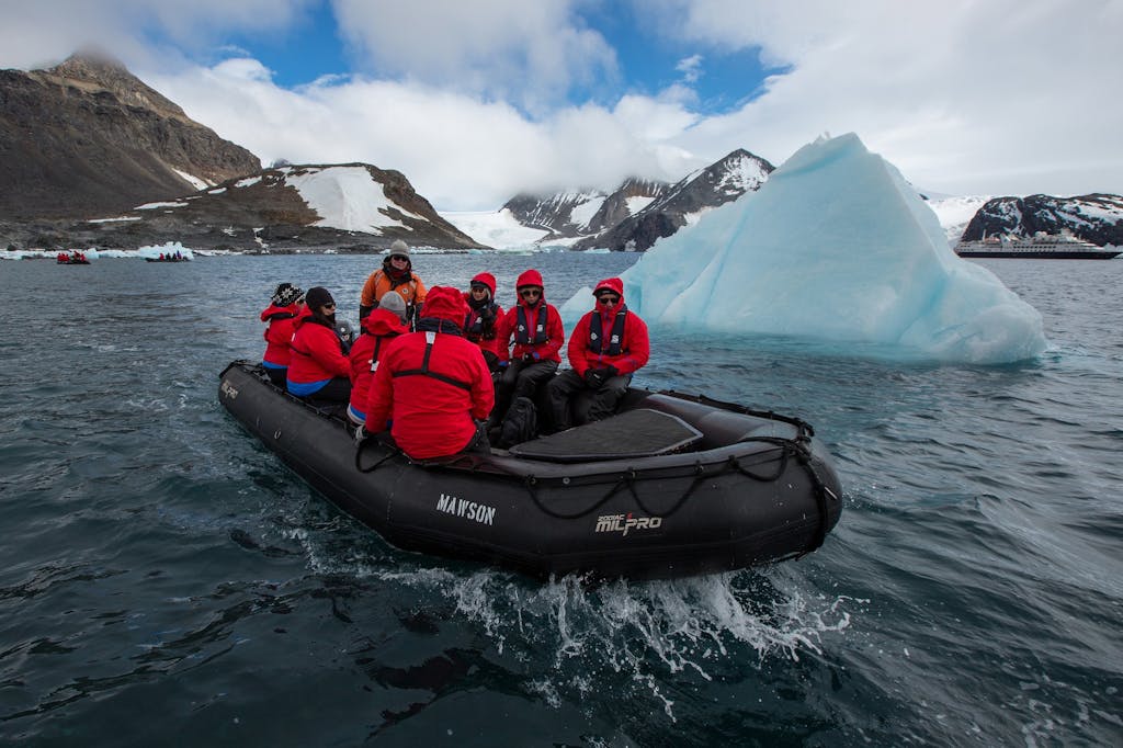 Zodiac Cruise, Hope Bay, Antarctica