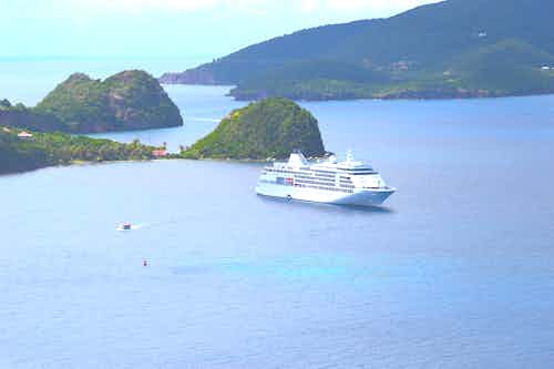 Silver Whisper in Les Saintes, French West Indies