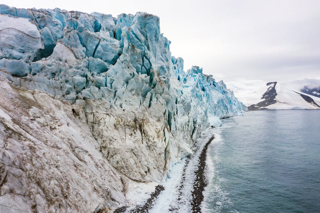 glacier at Fort Point