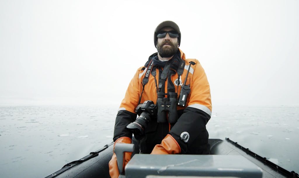 Luke Kenny, one of Silversea's expedition leaders 