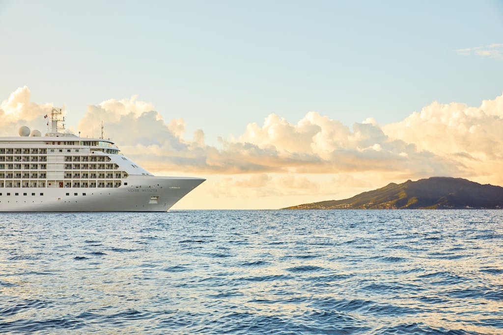 Silver Whisper, the vessel of the World Cruise