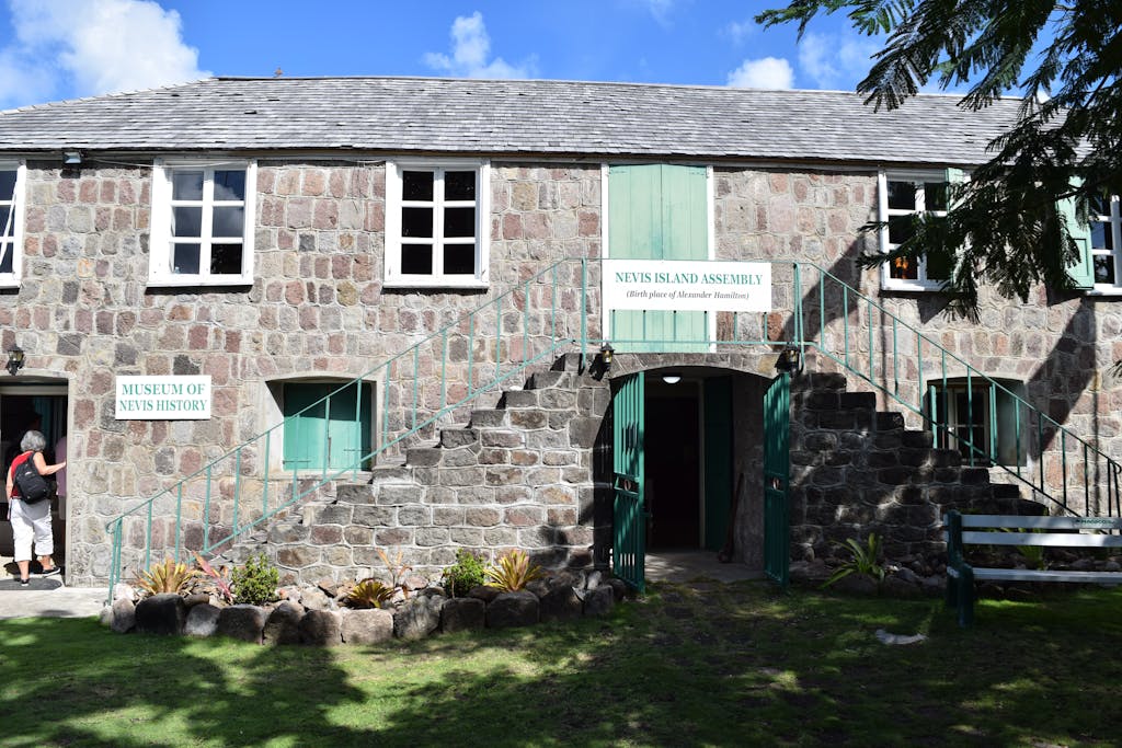 Alexander Hamilton's birthplace in Nevis