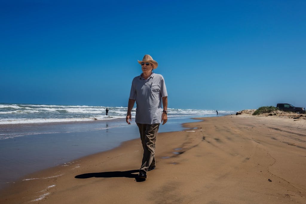Paul Theroux in Mexico