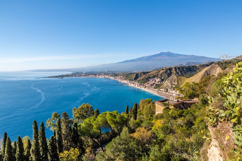 Mount Etna in Sicily