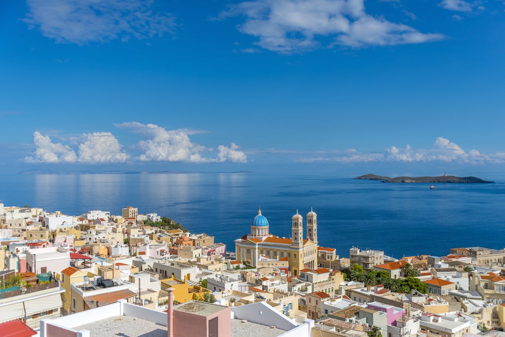 Ermoupoli, the capital of the island of Syros