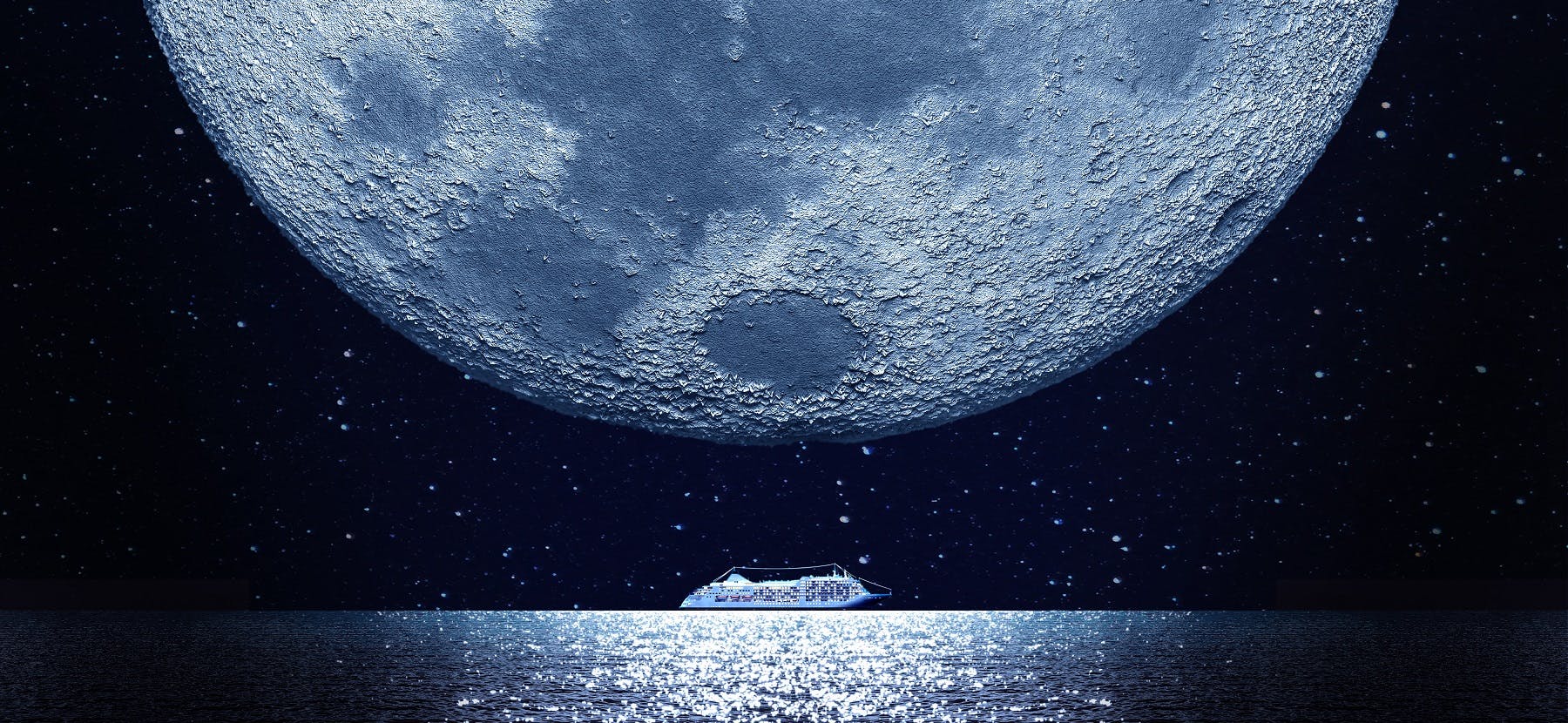 Silver Moon & Lalique crystal panels