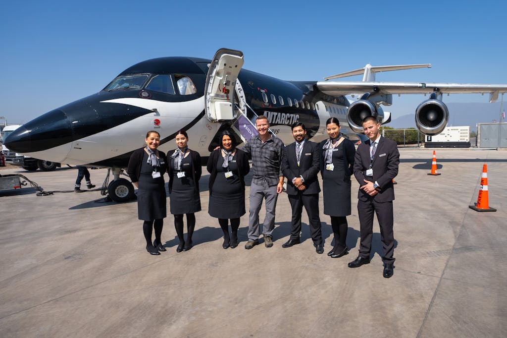 Silversea and DAP Antarctic Airways partnered for 2021's Antarctica return to service