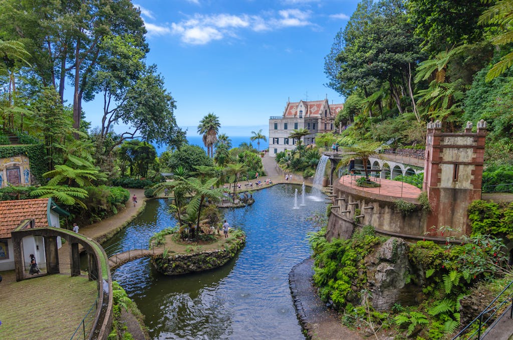 Monte Palace Tropical Gardens, a highlight of any cruise to Madeira