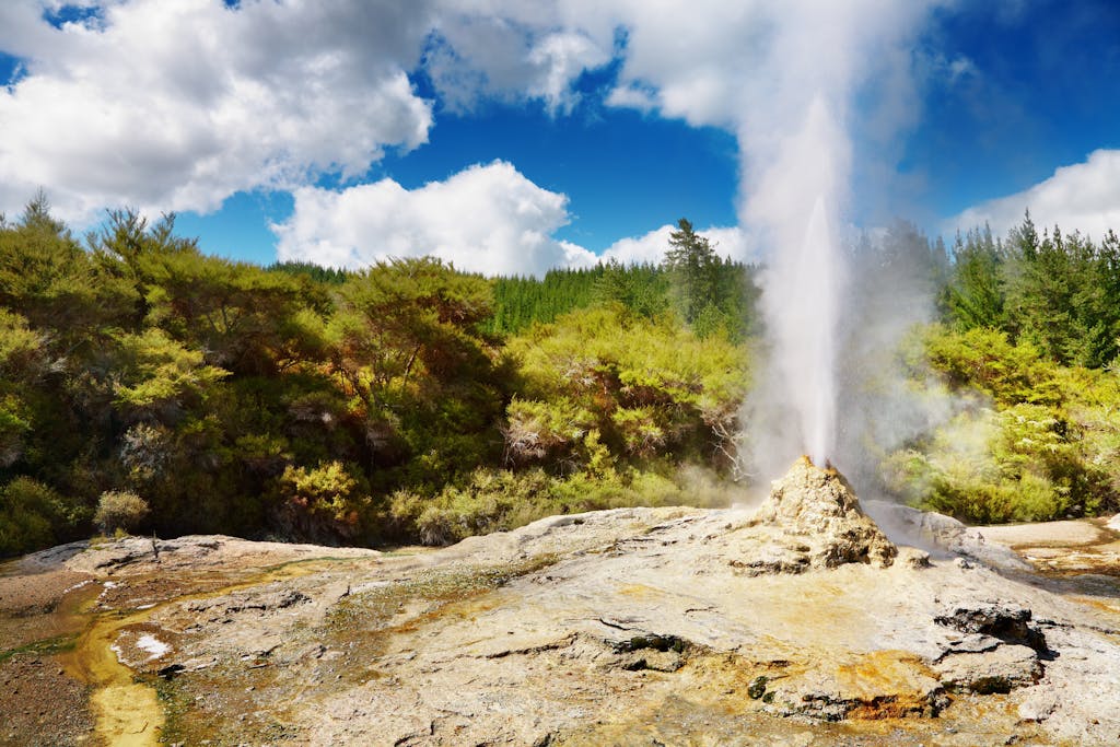 Geothermal attractions in Tauranga, New Zealand