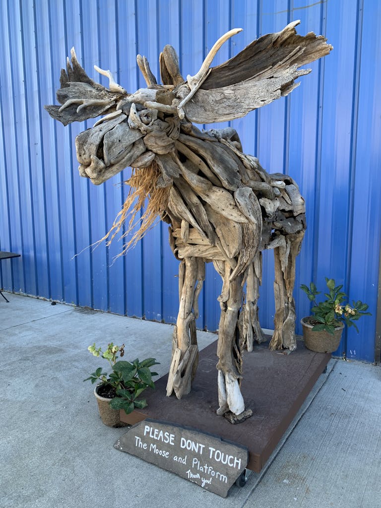 In Wrangell, local art at Tractor Supply