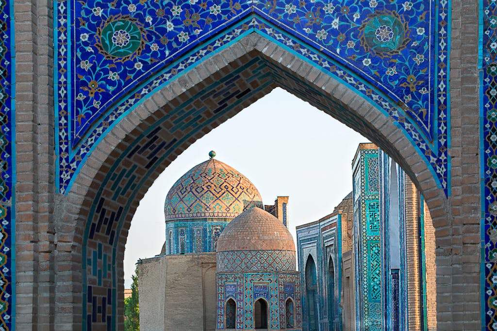 On the Spice Route, visiting Samarkand