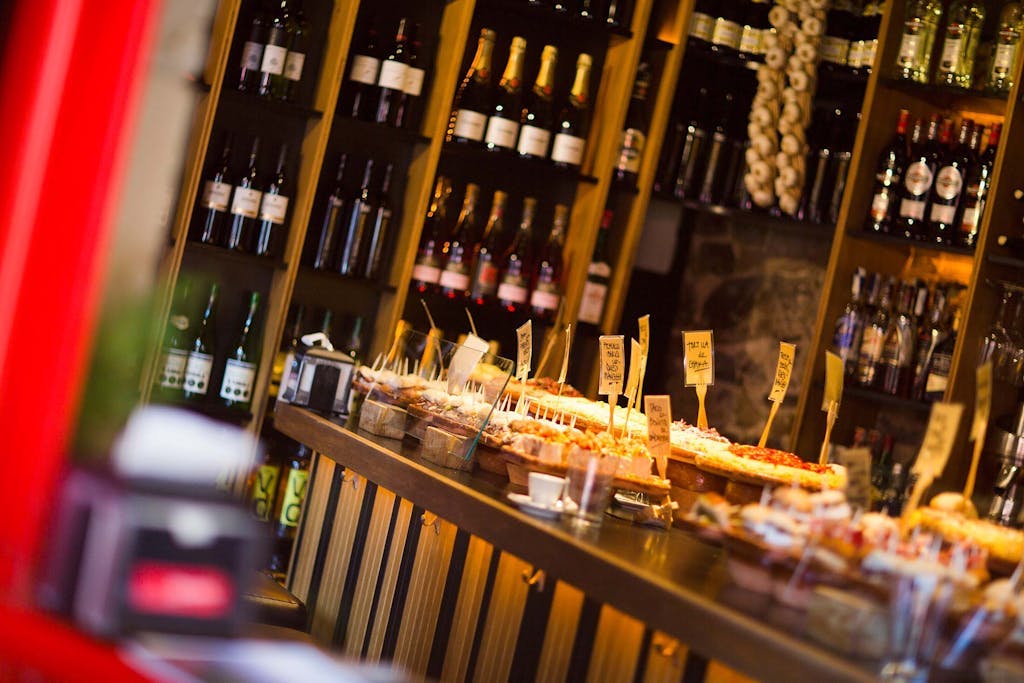 Tapas bar in Spain